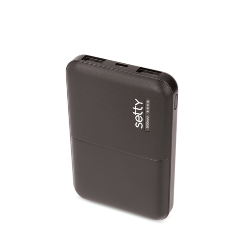 Setty power bank 5000 mAh SPB-05 fekete
