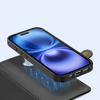Dux Ducis Lawa bőr iPhone 16 tok - Fekete tok - 3. kép
