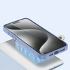 Dux Ducis Lawa Bőr iPhone 15 tok - Kék - 4. kép