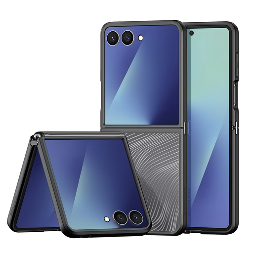 Dux Ducis Aimo tok Samsung Galaxy Z Flip7 - Fekete Dux Ducis Aimo tok Samsung Galaxy Z Flip7 - Fekete