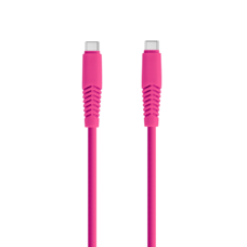 Setty USB-C - USB-C kábel 1,5 m 20W rózsaszín