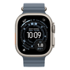 Apple Watch Ultra 3 Cellular 49mm Natural Titanium Case with Anchor Blue Ocean Band - 0. kép