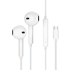 JELLICO vezetékes fülhallgató EP2A USB-C mikrofonnal 1.2M Fehér - 0. kép