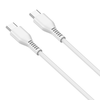 JELLICO KDS-30 USB-C - USB-C PD 60W 1M Fehér kábel - 0. kép