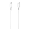 JELLICO KDS-30 USB-C - USB-C PD 60W 1M Fehér kábel - 1. kép