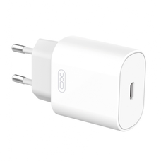 Fali töltő XO DESIGN L91, 25W, 3A, 1 x USB-C, Fehér
