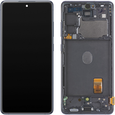 LCD kijelző modul Samsung Galaxy S20 FE 5G G781, sötétkék