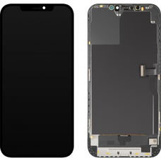 LCD Kijelző Modul MP az Apple iPhone 12 Pro Max-hoz, OLED Diagnosztikai Verzió, Utángyártott, Fekete, tok