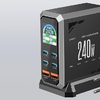 Blitzwolf BW-S31 hálózati töltő 2xUSB-A, 4xUSB-C, PD, 240W - 3. kép