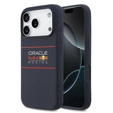 Red Bull Szilikon Vízszintes Logós MagSafe tok iPhone 17 Pro Max Haditengerészeti Kék