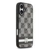 DKNY PU Bőr Kockás Mintázat és Csíkos iPhone 17 tok - 2. kép
