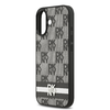 DKNY PU Bőr Kockás Mintázat és Csíkos iPhone 17 tok - 3. kép