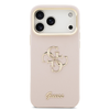 Guess PU Grained 4G Logo Stand Camera Frame tok iPhone 17 Pro Max Pink - 1. kép