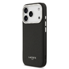 Lacoste PU Leather Champs Elysees MagSafe tok iPhone 17 Pro-hoz Fekete tok - 0. kép