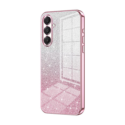 Samsung Galaxy A17 rózsaszín színátmenetes csillámos tok Alphajack Samsung Galaxy A17 rózsaszín színátmenetes csillámos tok Alphajack