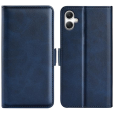 Samsung Galaxy A07 sötétkék, kétoldali mágneses záras fliptok Alphajack Samsung Galaxy A07 sötétkék, kétoldali mágneses záras fliptok Alphajack