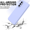 Samsung Galaxy A17 lila,  Liquid szilikon tok Alphajack - 2. kép
