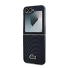 Lacoste Iconic Petit Pique Woven Logo MagSafe fliptok Samsung Galaxy Z Flip 6/7 FE Black - 4. kép
