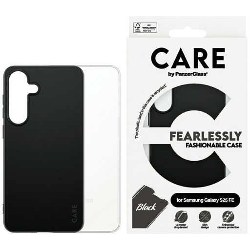 Samsung Galaxy S25 FE tok CARE by PanzerGlass Fashion fekete Samsung Galaxy S25 FE tok CARE by PanzerGlass Fashion fekete