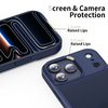iPhone 17 Pro Tech-protect Magmat matt mélykék tok - 3. kép