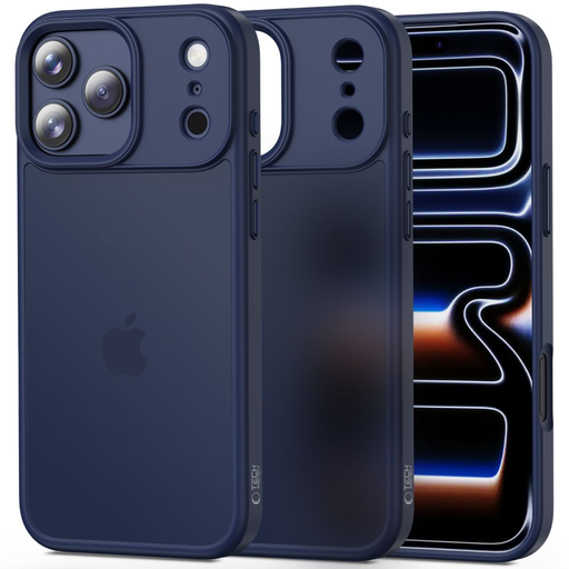 iPhone 17 Pro Tech-protect Magmat matt mélykék tok iPhone 17 Pro Tech-protect Magmat matt mélykék tok