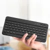 KAKU Bluetooth vezeték nélküli billentyűzet 10'' fekete - Angol kiosztás (KSC-339) - 2. kép