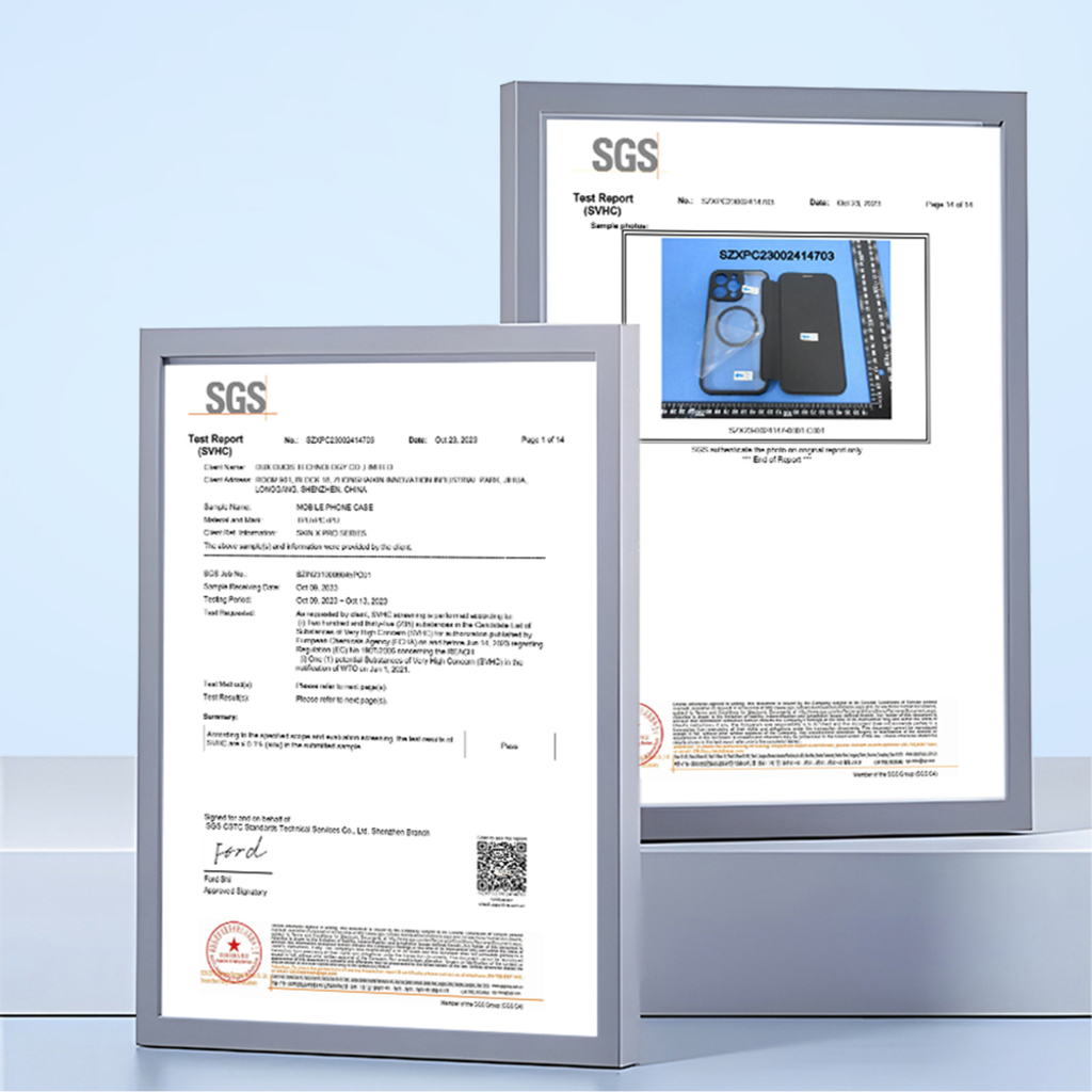 Dux Ducis Skin X Pro iPhone 17 Pro tok pénztárcával, MagSafe kompatibilis - Kék tok - 12