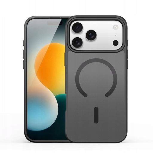 Dux Ducis Yind iPhone 17 Pro tok Kompatibilis MagSafe - Fekete tok
