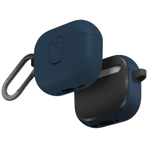 Uniq Clyde Lock tok AirPods 4-hez - Kék Uniq Clyde Lock tok AirPods 4-hez - Kék