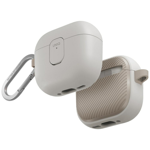 Uniq Clyde Lock Case for AirPods 4 - Beige Uniq Clyde Lock Case for AirPods 4 - Beige