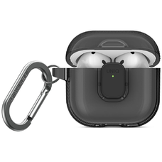 Uniq Glase Pro tok AirPods 4-hez - Fekete