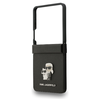 Samsung Galaxy Z Flip 7 Karl Lagerfeld Saffiano Karl&Choupette Pin tok fekete - 4. kép