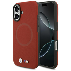  iPhone 17 Piros BMW M FW Metal Logo MagSafe tok