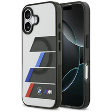  iPhone 17 Antracit BMW M IML Fém gombok Trikolor vonalak MagSafe tok