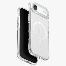 Uniq LifePro Xtreme Magclick töltőtok iPhone 17 Air - Átlátszó-csillámló tok