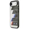 iPhone 17 Air BMW M IML fém gombok trikolor vonalak MagSafe tok tok antracit - 0. kép