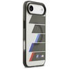iPhone 17 Air BMW M IML fém gombok trikolor vonalak MagSafe tok tok antracit - 2. kép