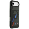 iPhone 17 Air BMW M IML Fém Gombok Trikolor Csíkok MagSafe Tok Fekete tok - 2. kép
