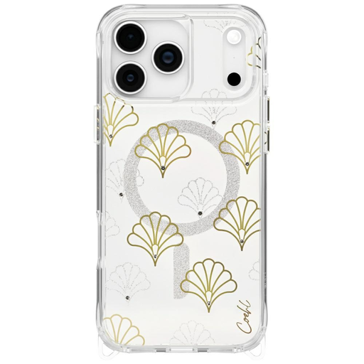  iPhone 17 Pro Max Ezüst Uniq Coehl Maree tok Mágneses Töltéshez