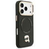  iPhone 17 Pro fekete Karl Lagerfeld Big Strap Karl Metal Logo MagSafe tok - 2. kép