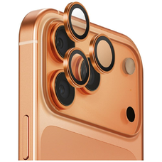  iPhone 17 Pro / iPhone 17 Pro Max Uniq Optix Alumínium Kamera Lencsevédő Applikátorral - Réz, üvegfólia