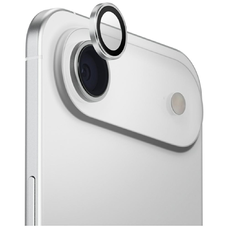 Uniq Optix Alumínium Kamera Lencsevédő iPhone Air-hez Applikátorral - Ezüst
