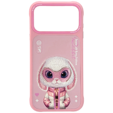  iPhone 17 Pro Rózsaszín Nimmy Cool&Cute 2.0 Nyuszis tok