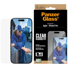 iPhone 17 Pro PanzerGlass Classic Fit EasyAligner Edzett Üveg Üvegfólia