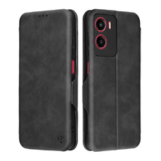 Motorola Moto G05 / E15 Fekete Techsuit Safe Wallet Plus tok