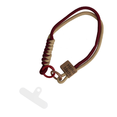 Phone pendant FZ-14 piros-bézs,