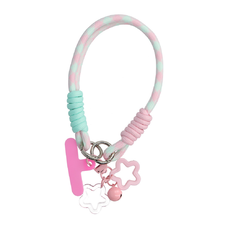 Phone pendant FZ-11 világos rózsaszín-kék