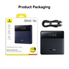 Baseus Blade H1 20000mAh 100W Powerbank kijelzővel - Fekete - 4. kép