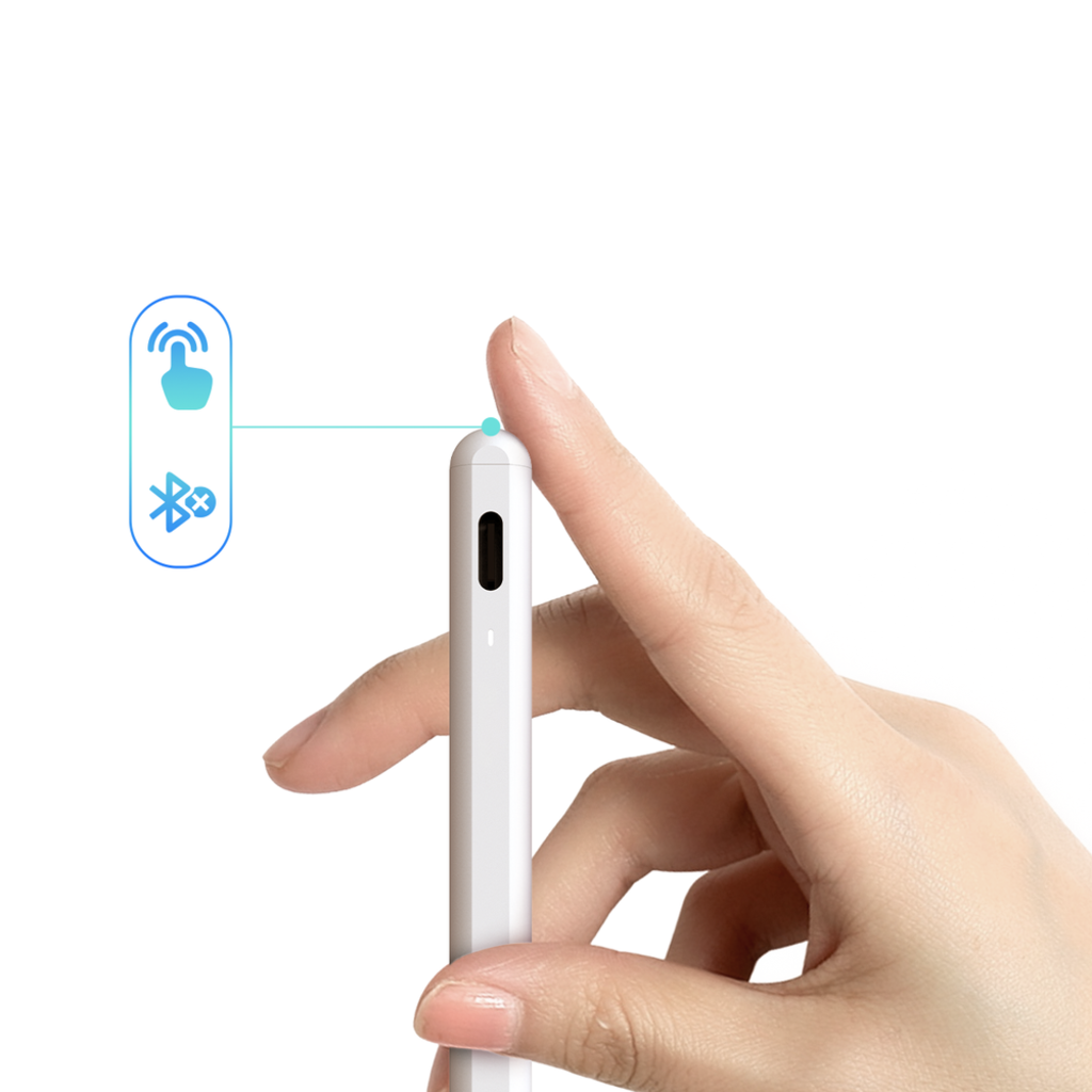 Wozinsky WRA-08 Stylus iPadhoz USB-C Gyors Töltés - Fehér - 7