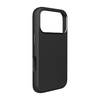  iPhone 17 Pro Fekete Pure Icon Mag Pro folyékony szilikonos tok, MagSafe kompatibilis, kameravédelemmel és alumíniumból készült gombokkal - 0. kép